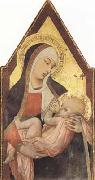Ambrogio Lorenzetti Nuring Madonna (mk08) Germany oil painting artist
